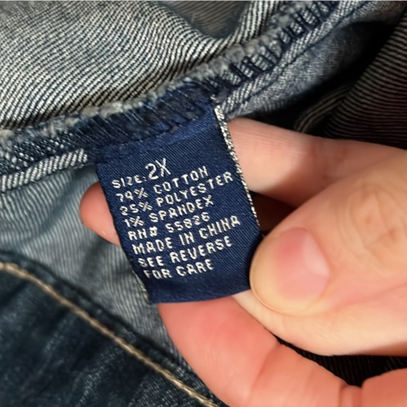 Blue Identity Jeweled Jean Jacket 🔥Price Dropped!🔥 - Picture 6 of 6